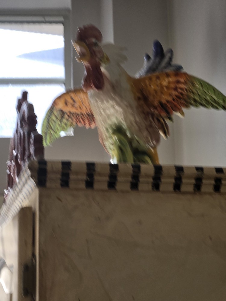 ceramic roosters large Plus Two Prints.