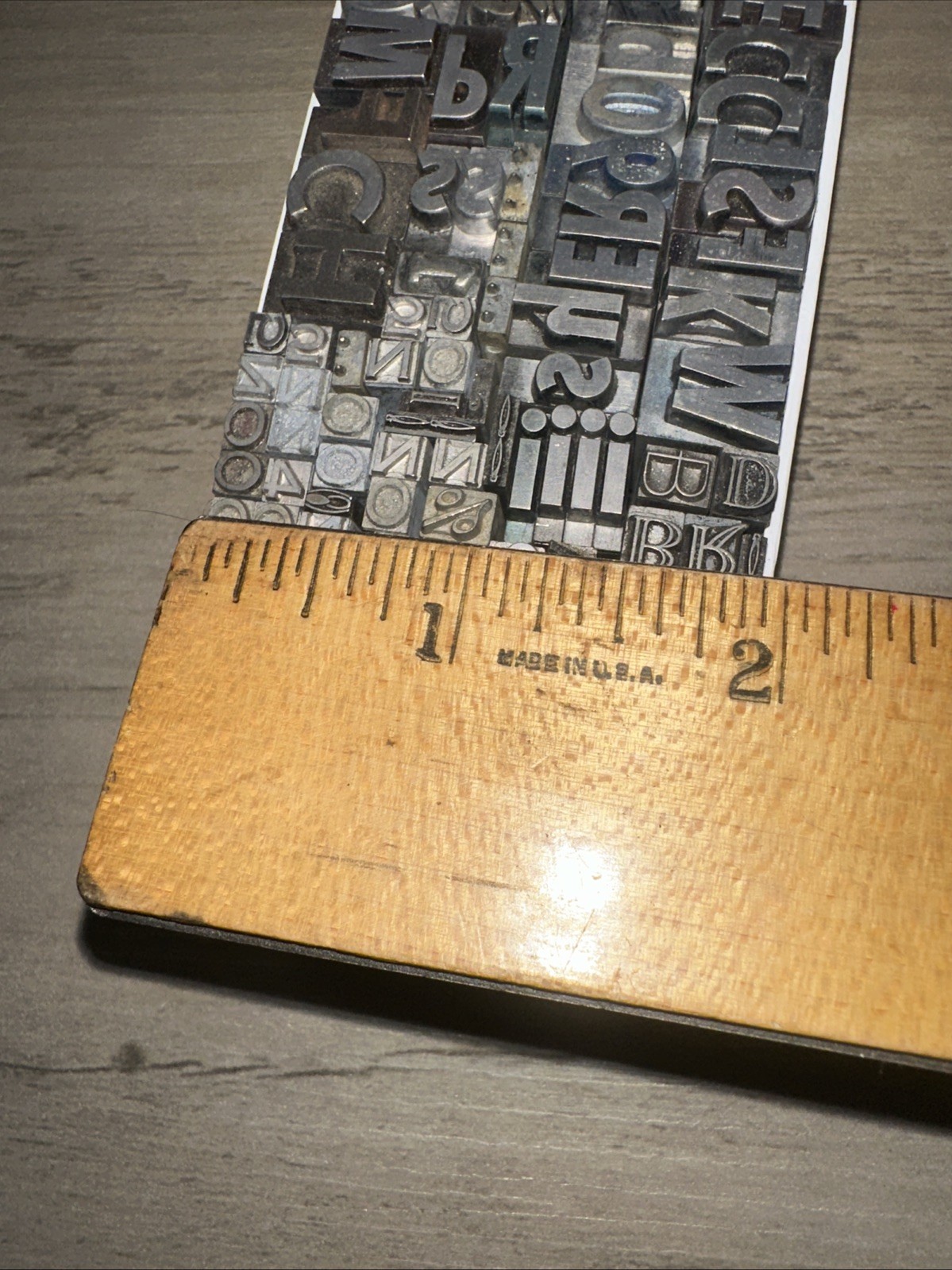 Printing Blocks “ Dingbats Variety “ Nice Collection Letterpress Letters Etc. 2