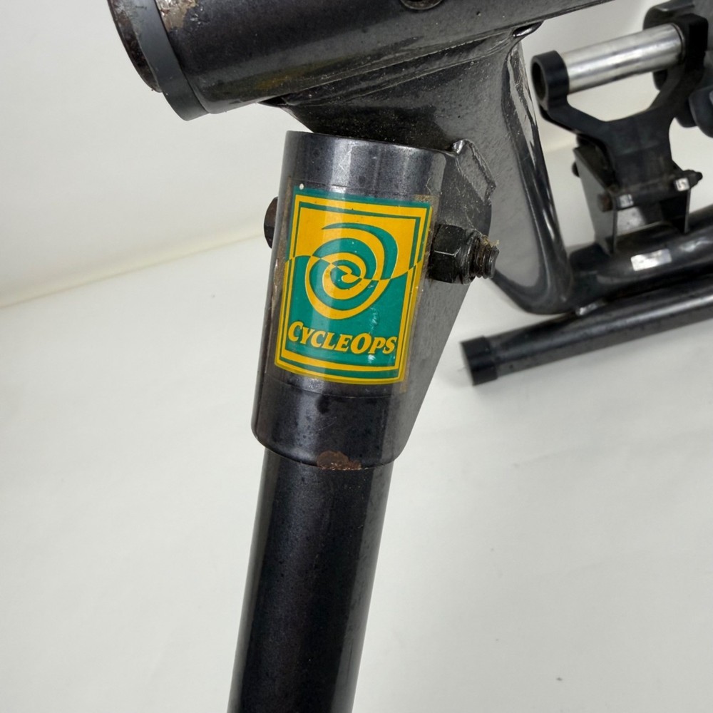 CycleOps Wind-Based Indoor Bicycle Trainer Folding Legs Front Wheel Stand