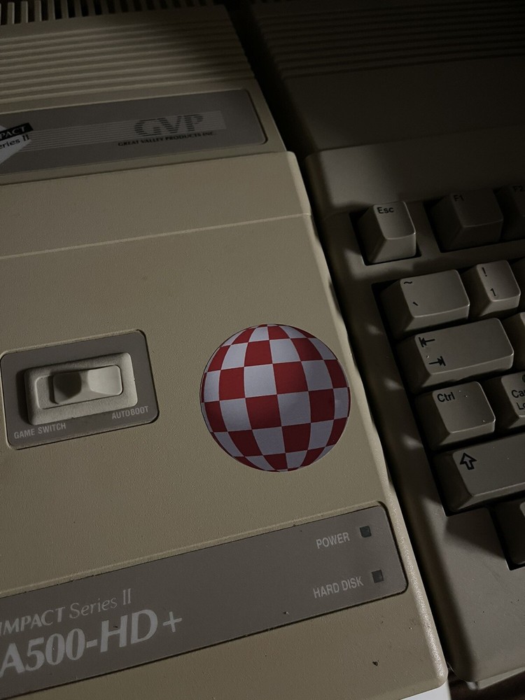 Commodore Amiga Boing Ball Decal Qty. 3
