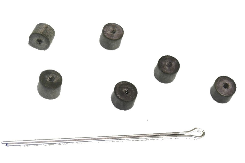 100 PACK  ELIMINATOR E SPEED BUTTONS Release Archery Bow String With Install Pin