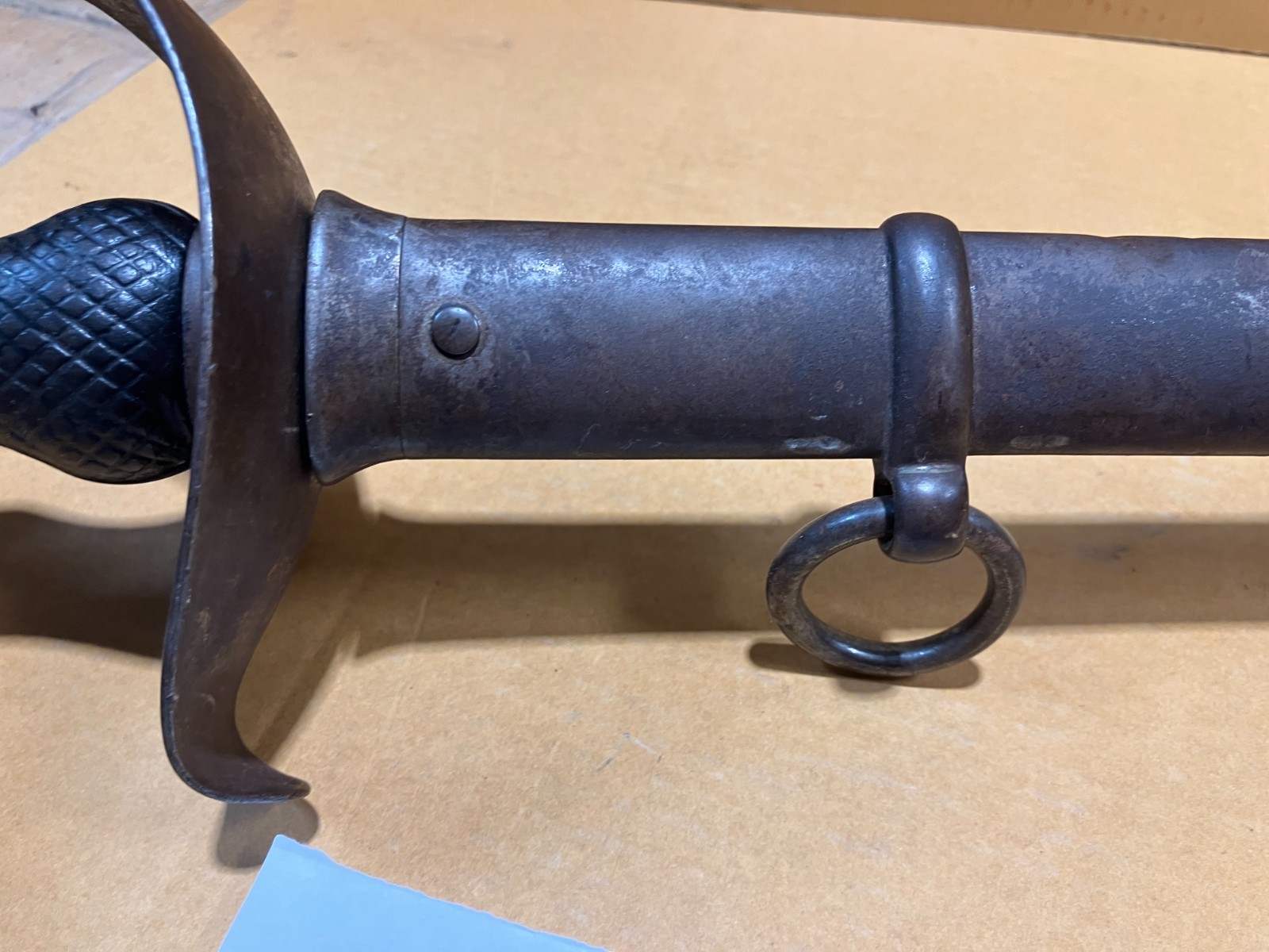 Antiques 19th Century Spanish Artillery Sword by Toledo Manufacturing 22636