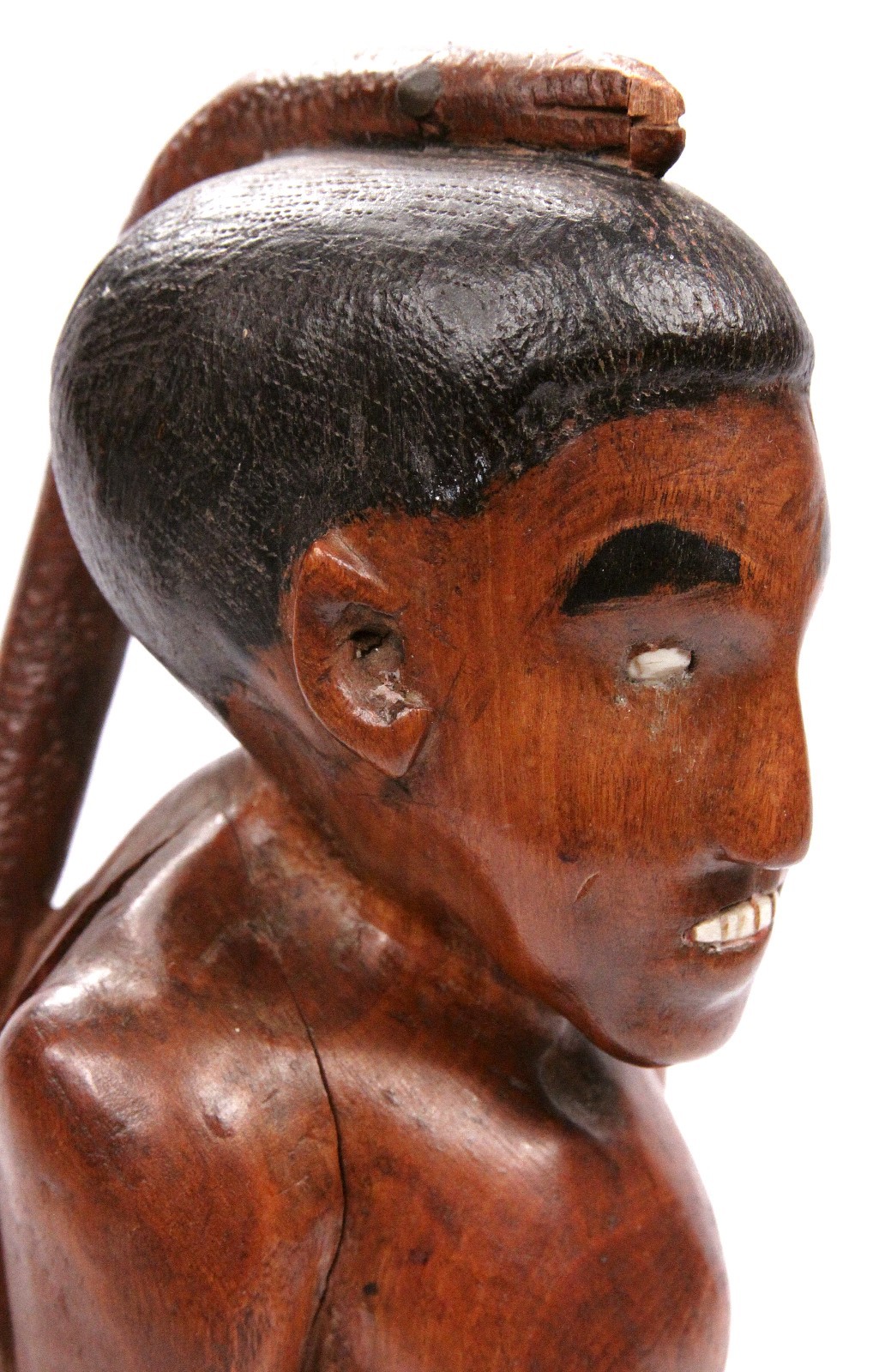 Vintage Melanesian Micronesian Carved Wooden Figure Pacific Island Polynesian