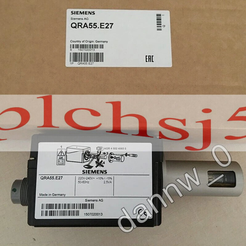 1pcs  Siemens QRA55.E27 flame detector