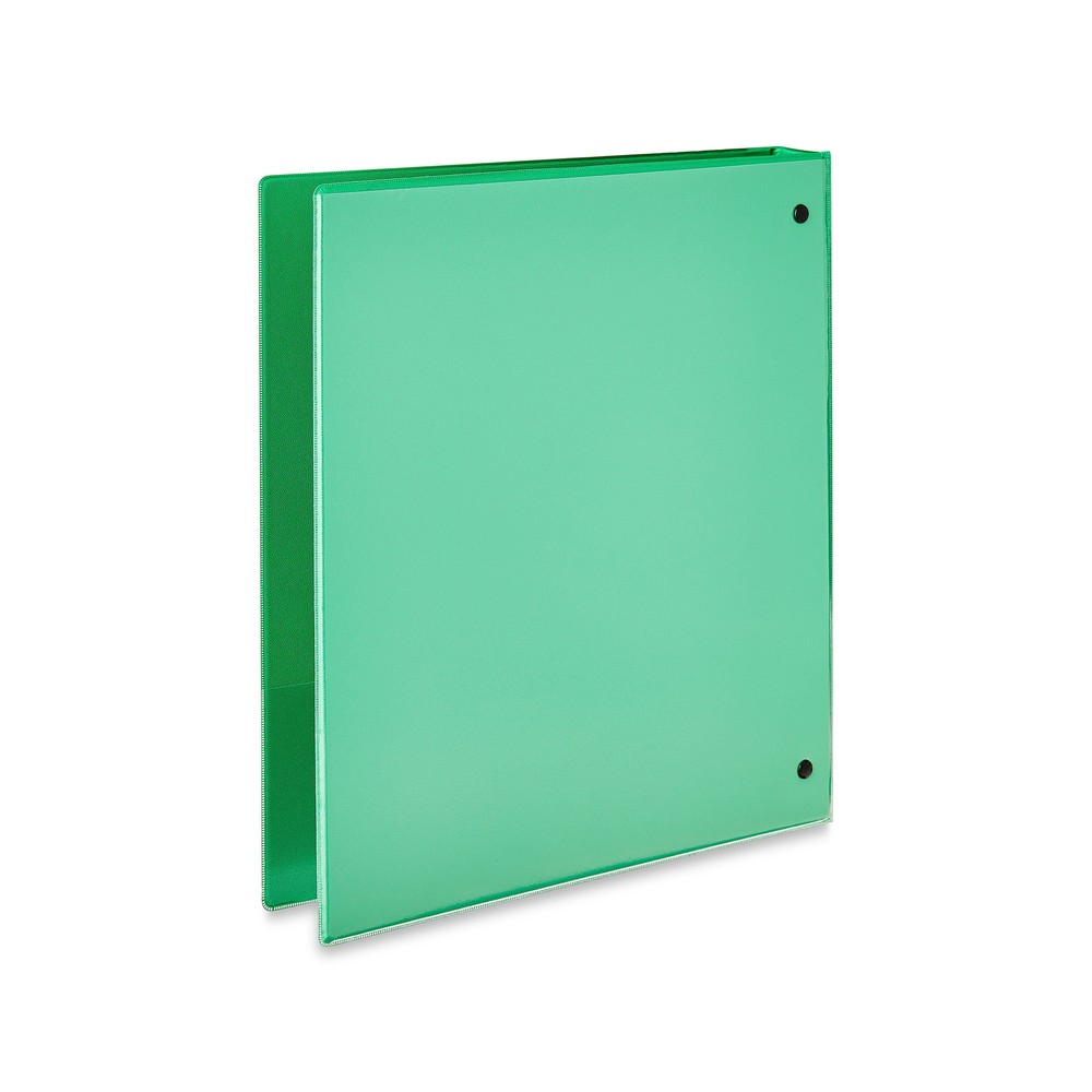 Pen+Gear Durable View 1" D-Ring Binder, White, 4 Count