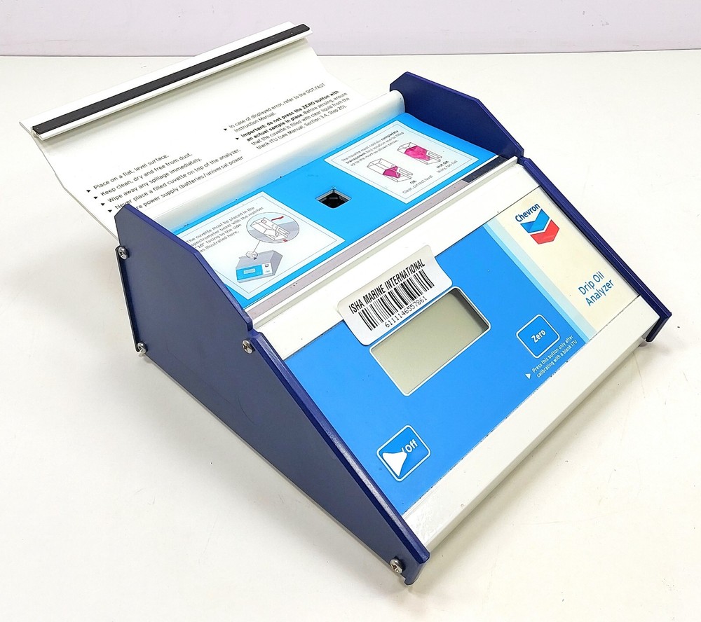 Chevron 603303 Drip Oil Analyzer 7861
