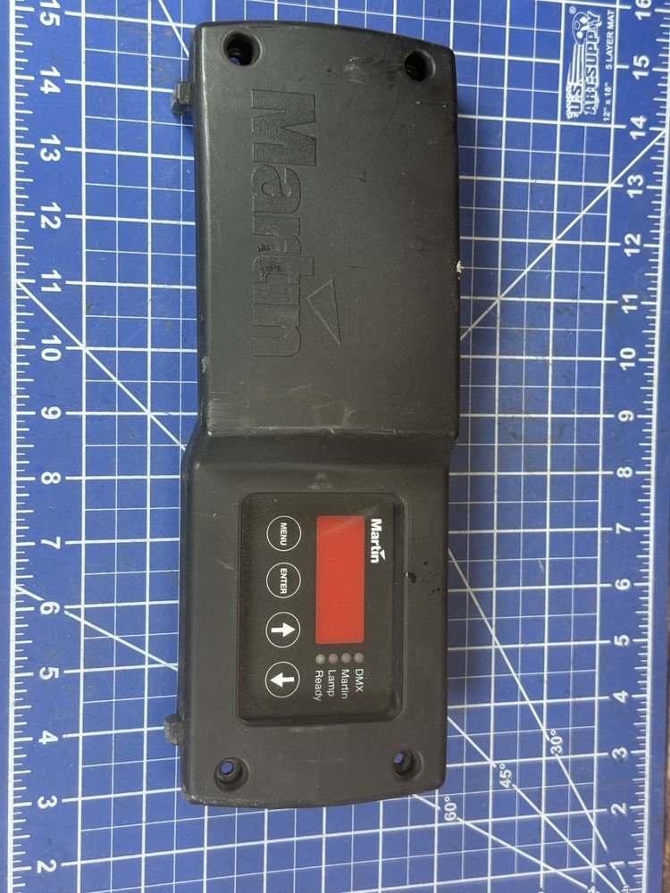 martin mac 250 front display panel