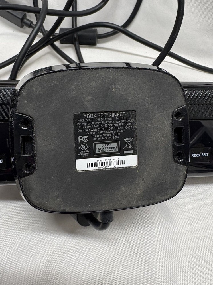Xbox 360 Kinect Sensor Bar Only Black Untested