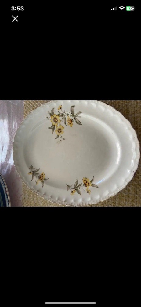 Lot:3 Vintage Oval Platters