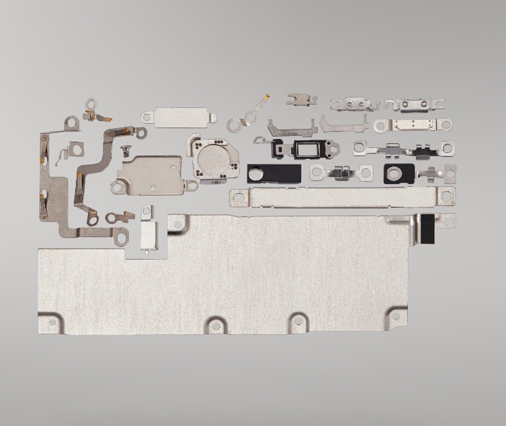 Complete Metal Bracket Full Set Replacement Part For Apple iPhone 15 Pro