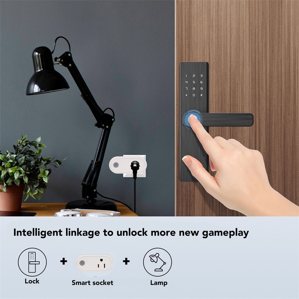 For Matter Smart Socket Mini 15A For Matter WiFi Smart Plug US Plug AC US