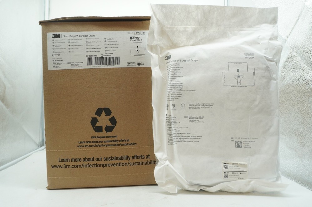 Case/14 pack, 3m Surgical Steri-Drape Urological REF 1081 EXP 10/2025