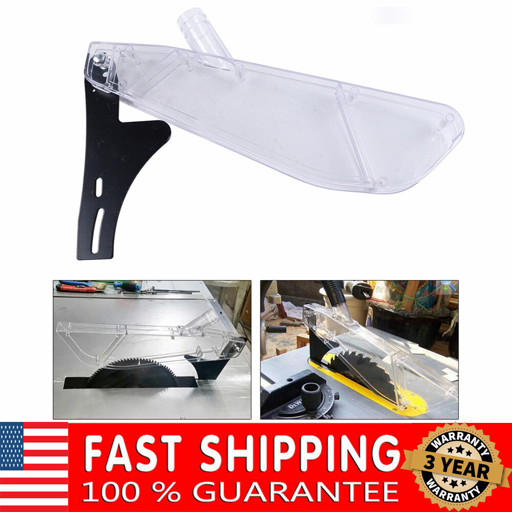 Transparent Table Saw Blade Guard & Dividing 12" Table Saw Protective Cover Case