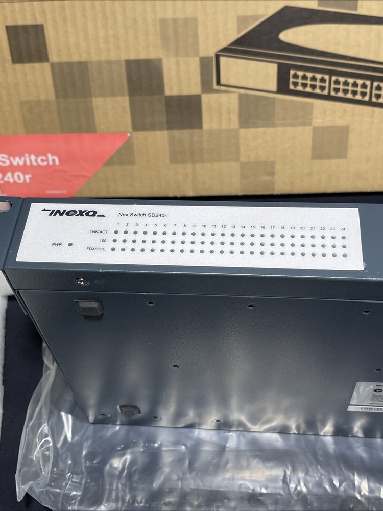 INEXQ NexSwitch SD240r Rack-Mountable Switch