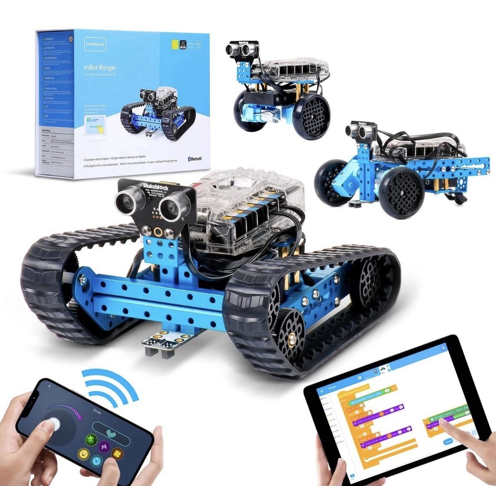 Makeblock mBot Ranger 3 in 1 Robot Toys, Coding Robot Kit STEM Educational Build