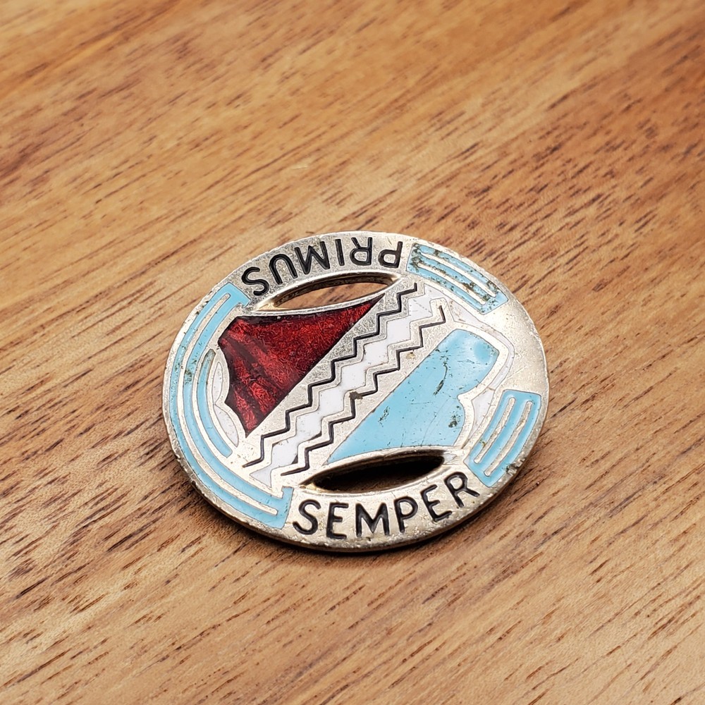 1st Infantry Regiment Distinctive Unit Insignia Pin Semper Primus