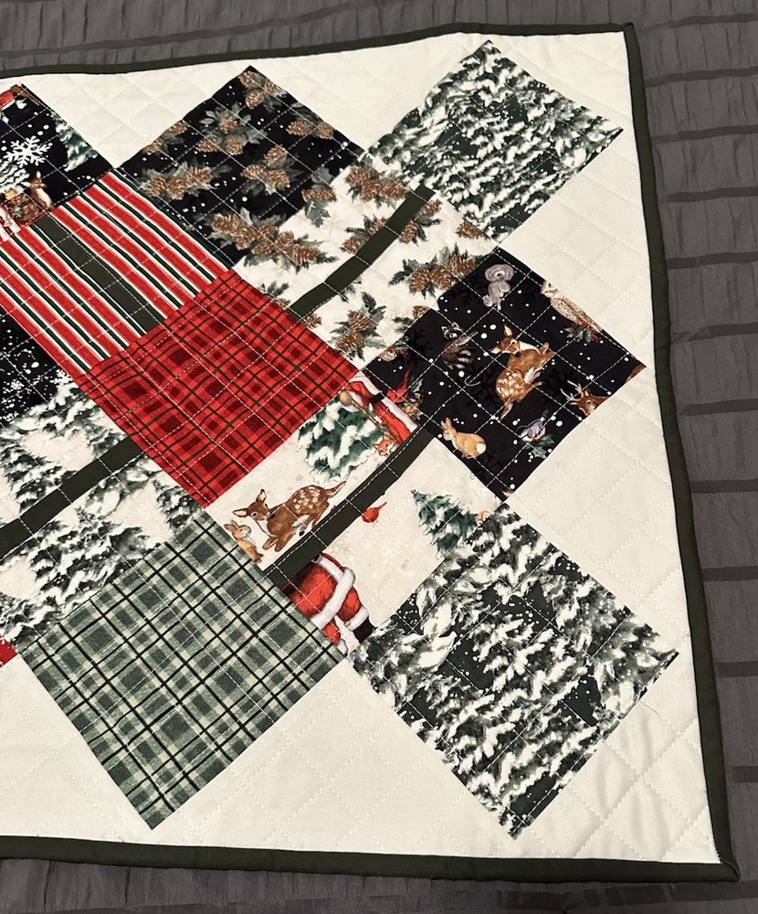 Handmade Machine Quilted Table Runner19.75” X 43.75”