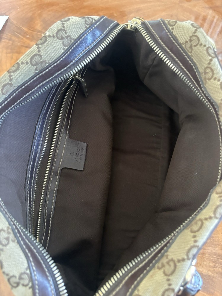 Gucci GG Canvas Horsebit Bag