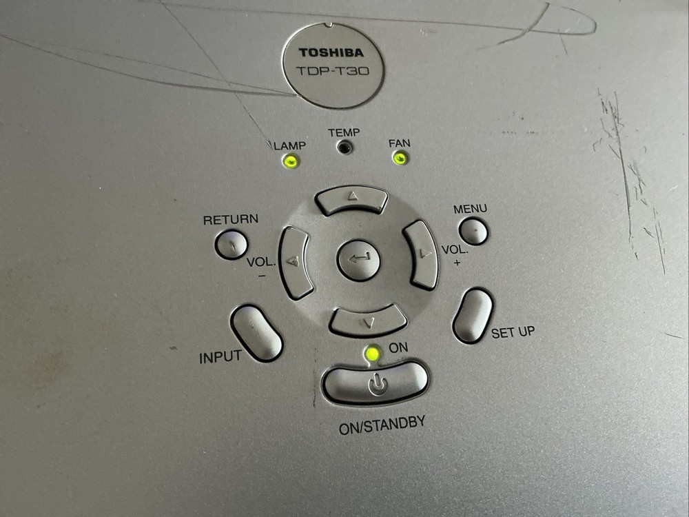 Toshiba TDP-T30 DLP Projector - Works