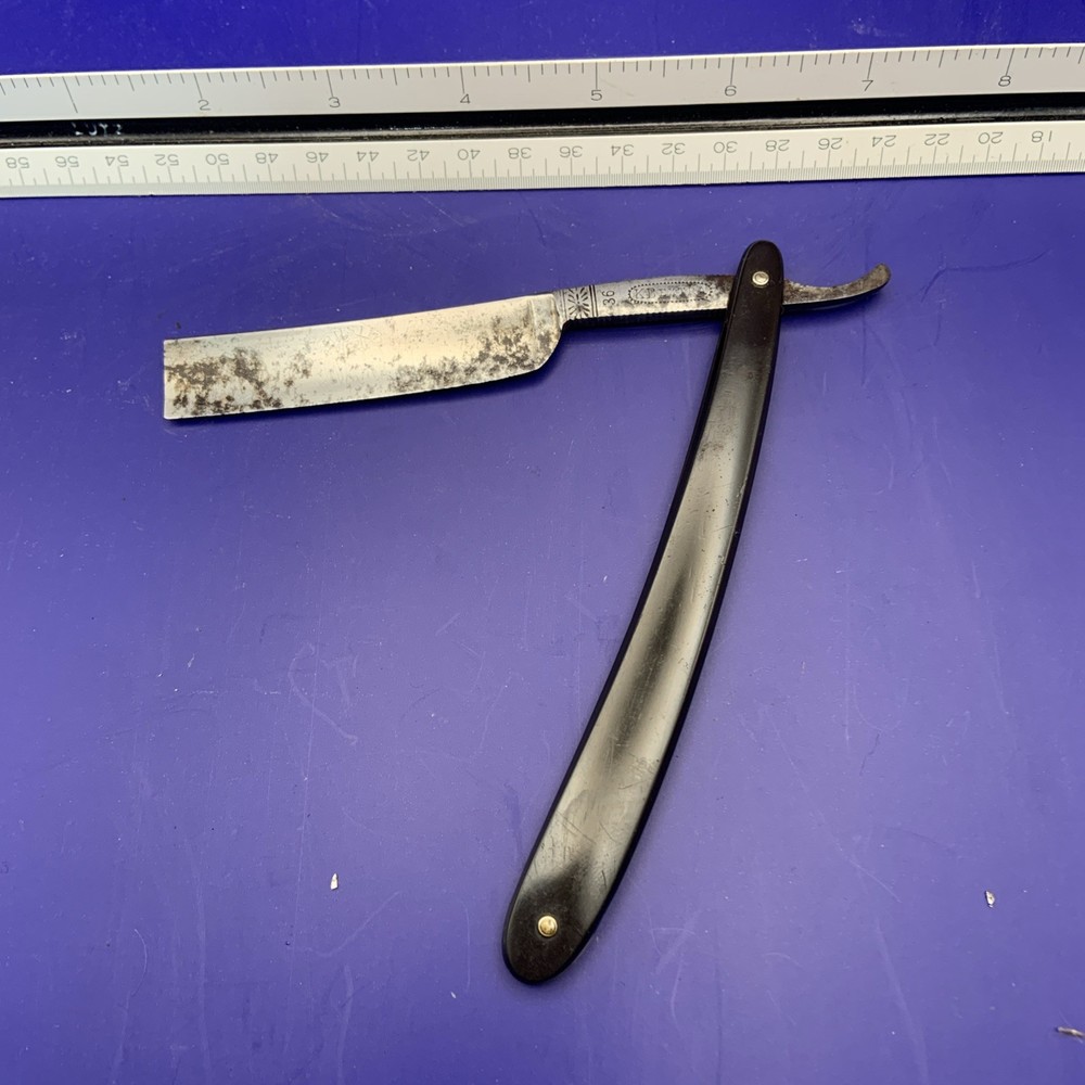 Krusius Brothers KB Extra #36 Straight Razor, Germany