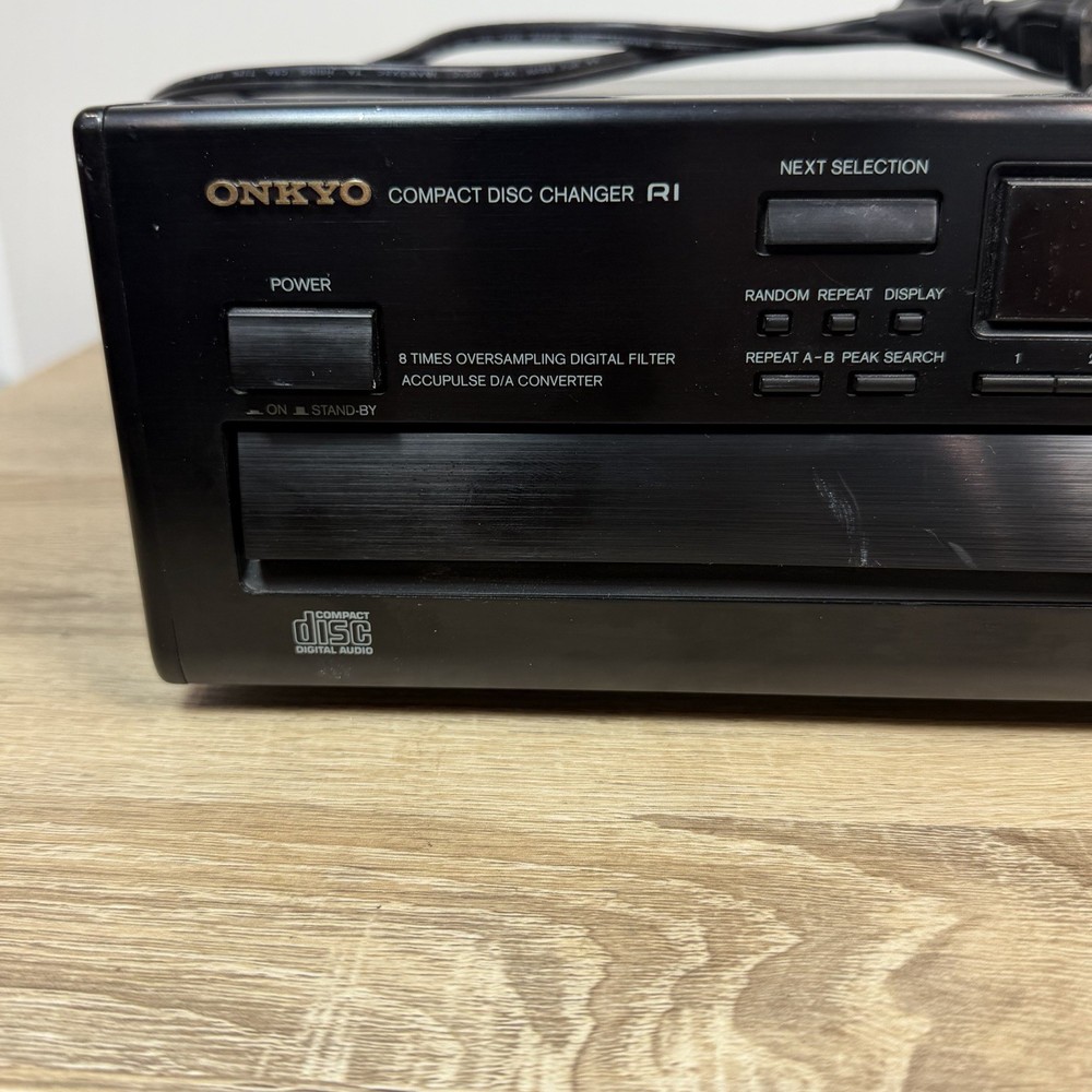 Vintage Onkyo DX-C320 6 Disc CD Changer Tested Working