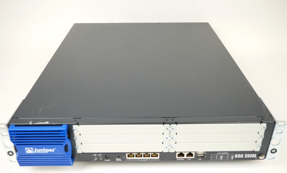 Juniper Networks SSG-550M-SH Single PSU Firewall Security Device