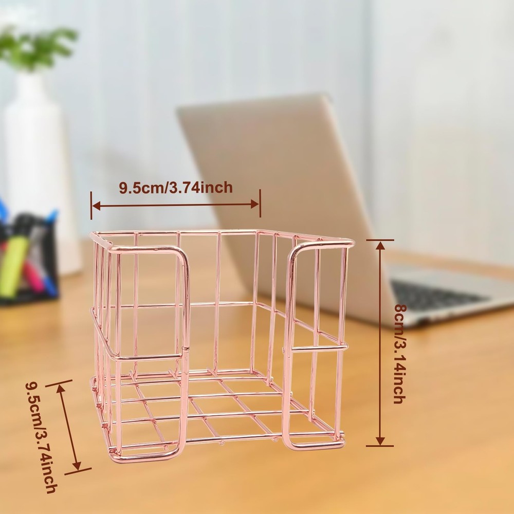 2 Pcs Post Note Holder Sticky Note Holder Notepad Holder Desk Organizer Cute ...