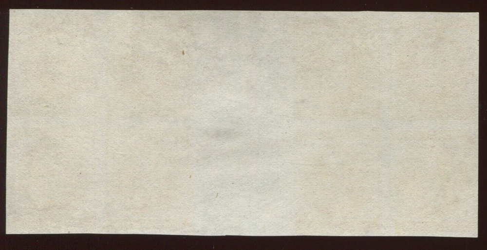 Confederate States 14TC5a Proof on Wove Paper Gutter Block of 8 Stamps HZ29