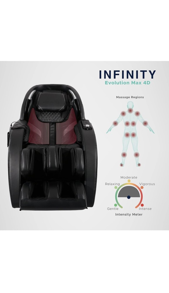 Infinity Evo Max 4D Massage Chair - Black