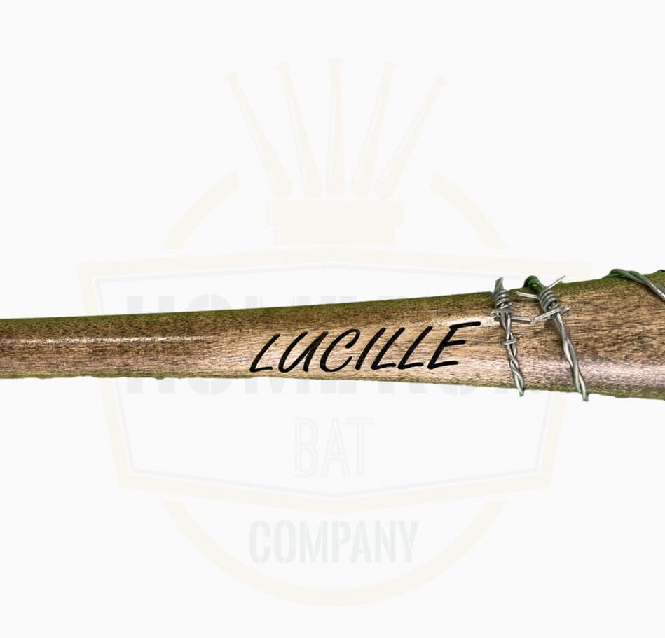 Engraved "LUCILLE" Negan's Replica Bats! The Walking Dead! FREE SHIPPING