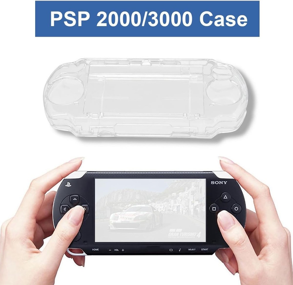 Protective Shell, Transparent Protective Cover Shell Skin for 2000 Game Console,