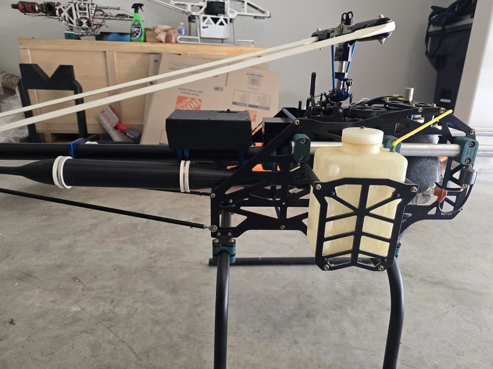 Copterworks AF25B Airframe + Engine + Main/Tail Blades Unflown Stored Since 2015