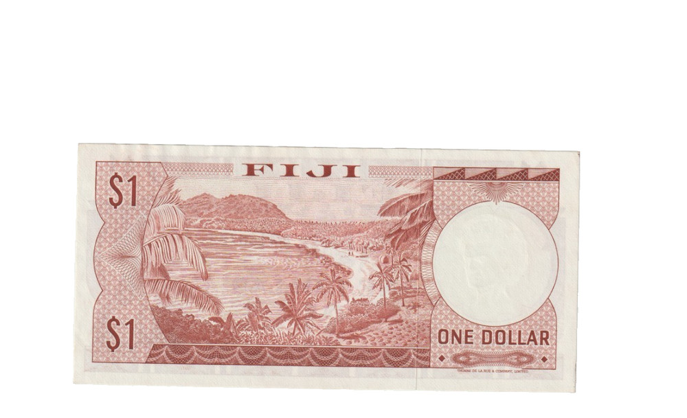 FIJI 1987 TWO DOLLAR BANKNOTE P87a UNCIRCULATED CONDITION