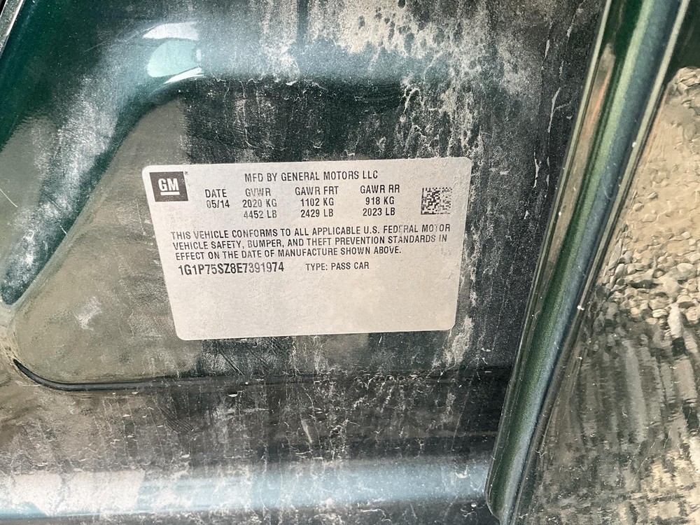 Used Blind Spot Detection System Warning Control Module fits: 2014 Chevrolet Cru