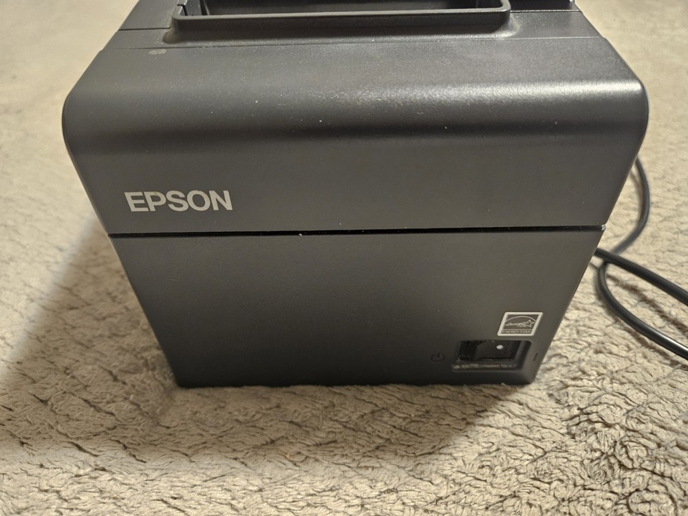 Epson TM-T201 POS Thermal Receipt Printer Tested Working