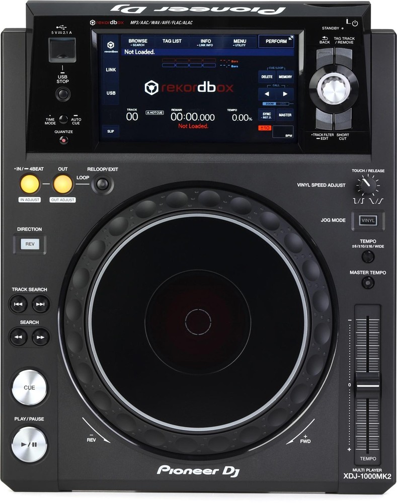Pioneer DJ XDJ-1000MK2 Digital Performance DJ Multi-Player