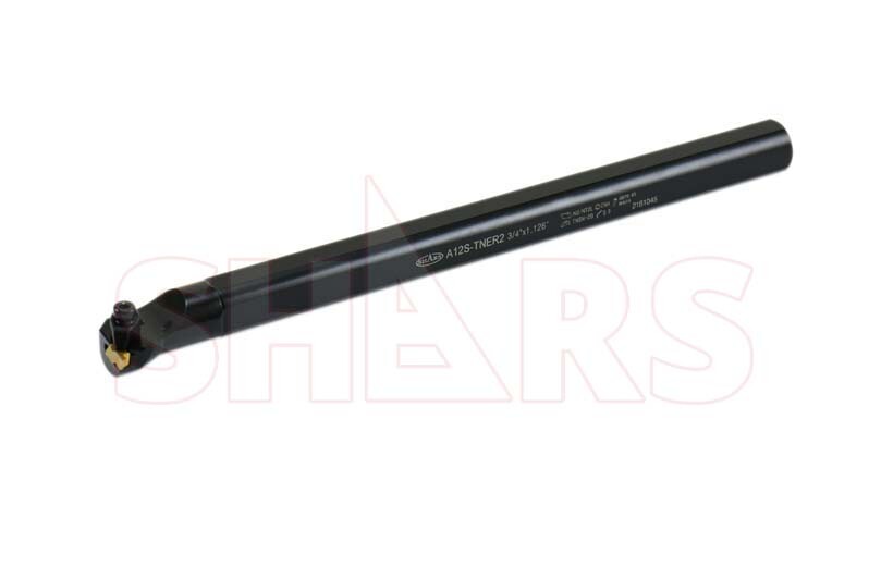 SHARS 3/4" AS12S-TNER2 NOTCH S-NE COOLANT THRU THREADING GROOVING BORING BAR P]