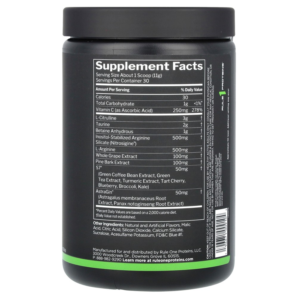Pump, Blue Razz Lemonade, 11.64 oz (330 g)