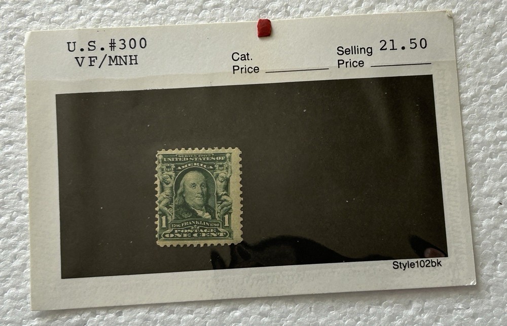 U.S. Scott# 300, Vertical Perf Shift, Mint NH VF - Stamp