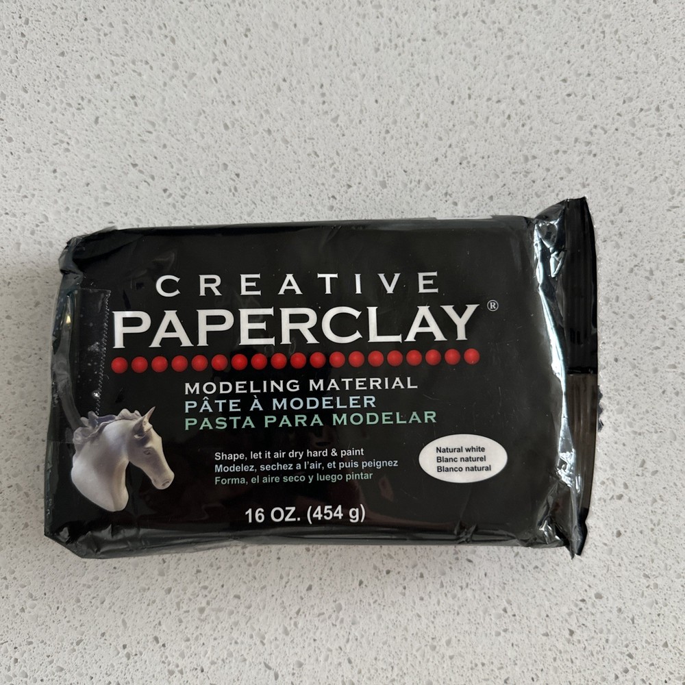 Creative Paperclay 16oz-White