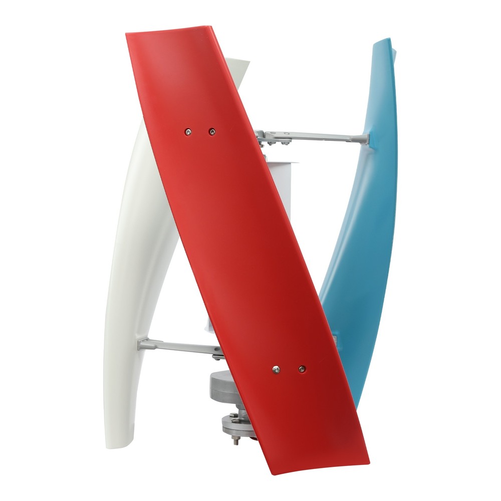 100W 24V Vertical Wind Turbine Generator Helix Wind Generator With Controller