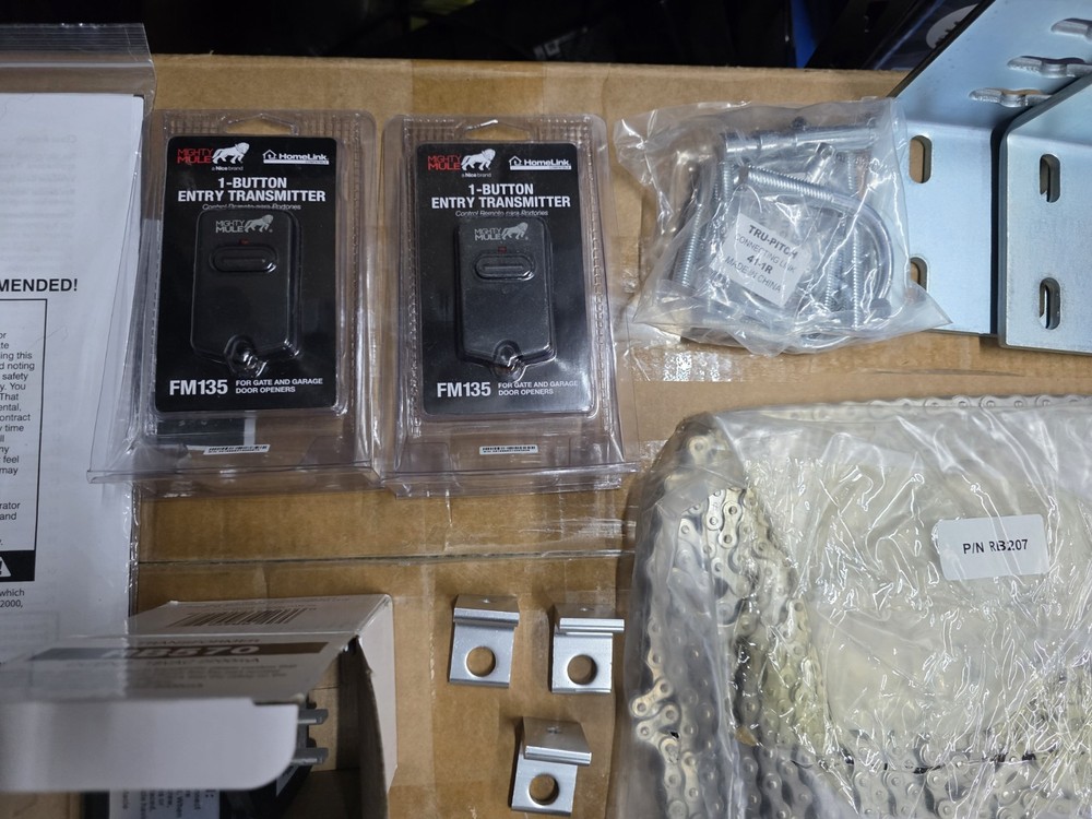 MIGHTY MULE MM-LPS13 SLIDE GATE OPERATOR SYSTEM KIT NEW R32