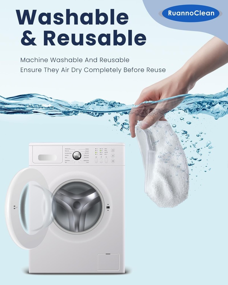 Microfiber Cloths for Handheld Steam Cleaner Steam Mop Pads Compatible