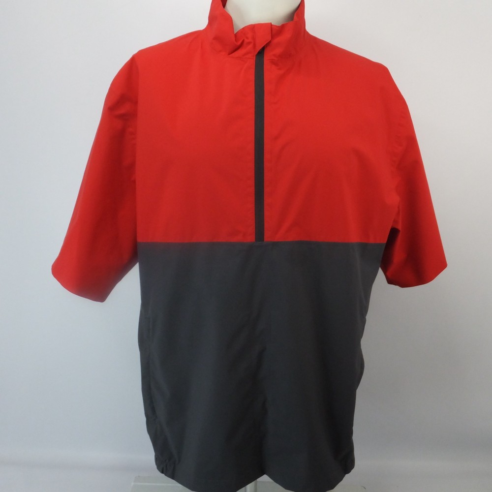 Sun Mountain Stormtight XL Mens Short Sleeve Golf Pullover Jacket Quarter Zip