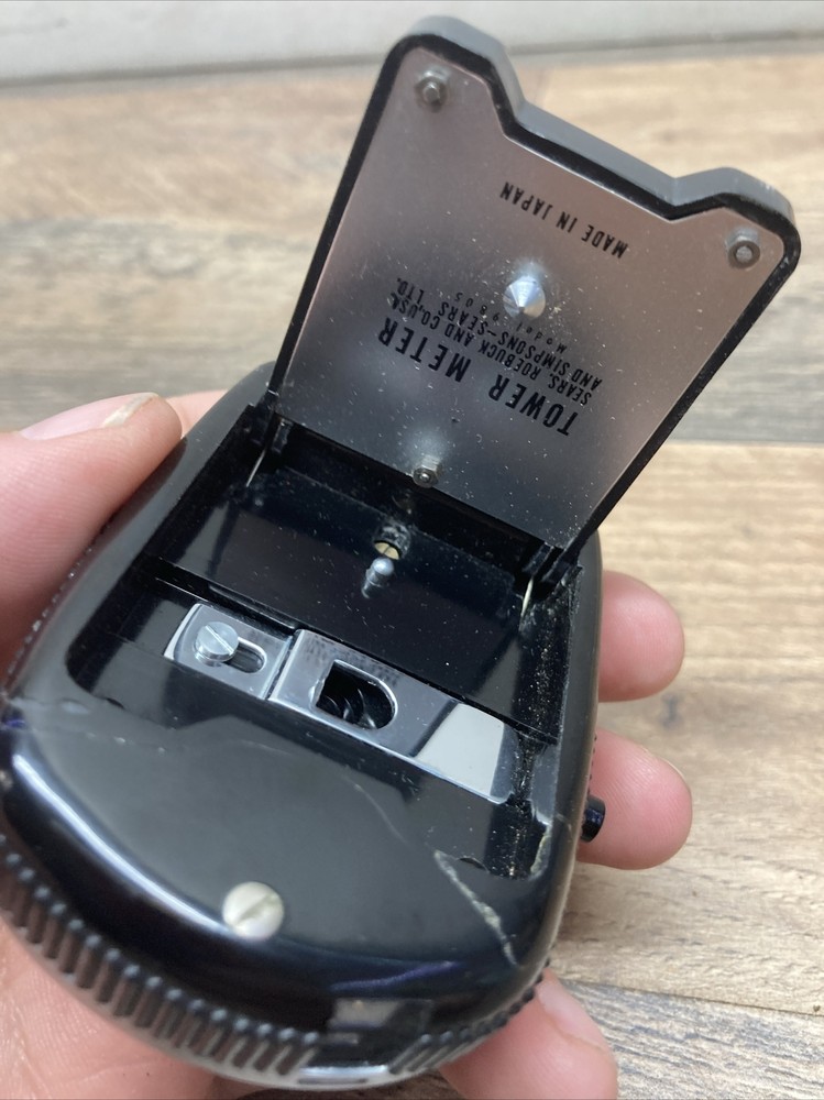 SEARS/SIMPSONS TOWER METER light/exposure MODEL 9805