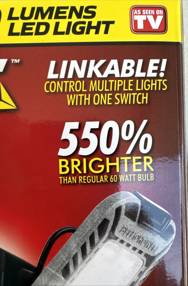Bell + Howell TriBurst Pro 5500 Lumens Multi-Directional LED Ceiling Light
