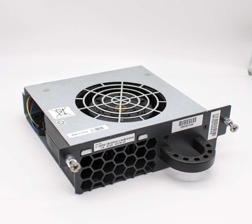 Cisco C3K-BLWR-60CFM V01 Blower Fan Module for 3750-E 3560-E