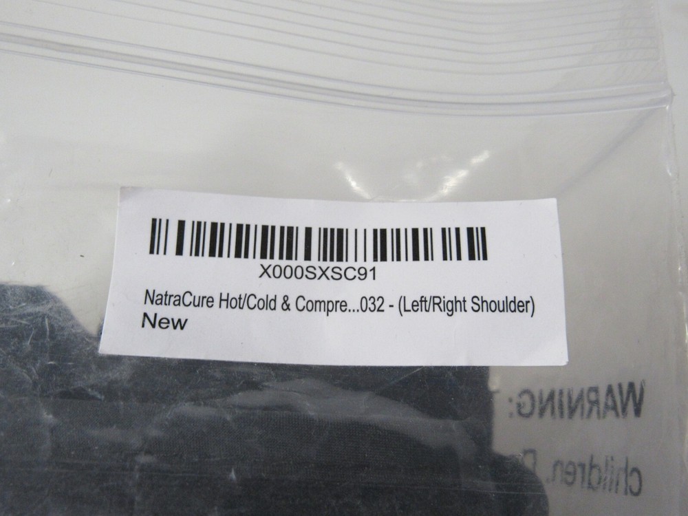 ThermoActive Hot/Cold Compression Left/Right Shoulder Support NEW. FREE SHIPPING
