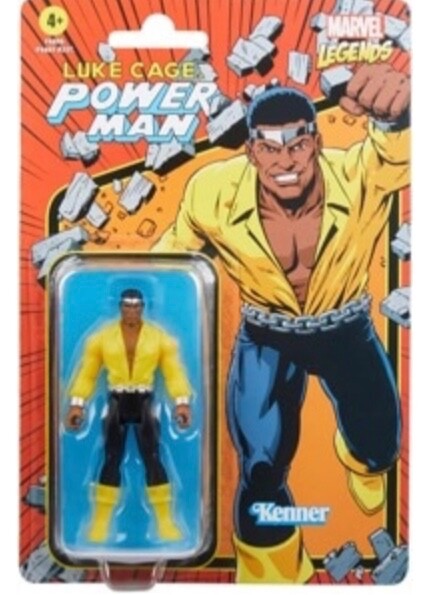 Marvel Legends Kenner Retro 375 Collection Power Man action figure.