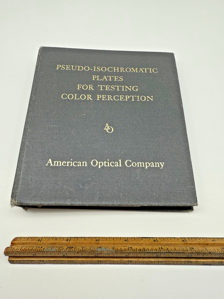 Pseudo-IsoChromatic Plates for Testing Color Perception 1965 Beck